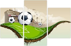 Tablou - Teren de fotbal (90x60 cm)