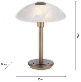 Lampă LED dimabilă de masă Paul Neuhaus 4026-11 ENOVA 1xG9/2,6W/230V