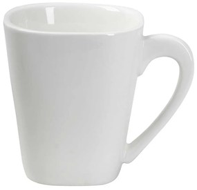 Cana cafea/ceai, portelan, 220ml, alb, Kubiko/Fala