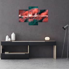 Tablou - Explozie în petrol (90x60 cm)