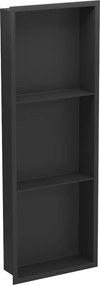 Mexen X-Wall-R raf pe nișă cu flanșă și raft 90 x 30 cm, negru - 1970903010S