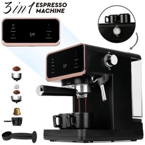 Expresor cafea digital 3 in 1 Black Rose Berlinger Haus BH 9732