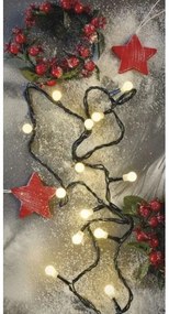 Instalație LED de Crăciun de exterior 80xLED/13m IP44 alb cald