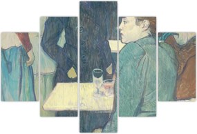 Tablou - Henri de Toulouse-Lautrec, A Corner of the Moulin de la Galette, reproducere (150x105 cm)