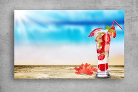 Tablouri Canvas Drinks - Cocktail de capsuni