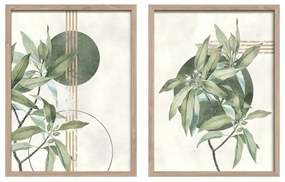 Tablouri 2 buc. 30x40 cm Green – Styler
