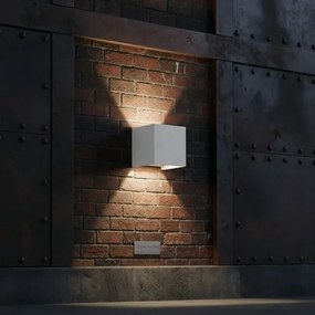 Aplică LED de exterior Ideal Lux ATOM LED/12W/230V IP54 alb