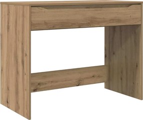 vidaXL Birou Stejar Artizanal 100 x 50 x 78 cm Lemn prelucrat