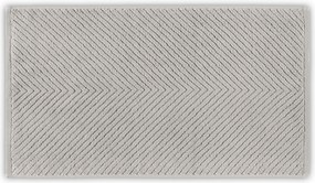 Prosop baie CHEVRON, gri, bumbac, 33x33 cm