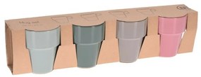 Set 4 căni EH Terracotta, 180 ml,