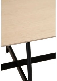 Masă de dining cu blat cu aspect de lemn de stejar 110x220 cm Ooid – DAN-FORM Denmark