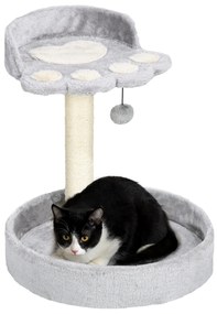 PawHut Copac de Zgariat pentru Pisici de 5kg, 41x41x44 cm, Gri | Aosom Romania