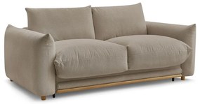 Canapea bej extensibilă 214 cm Ernest – Bobochic Paris