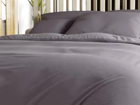 Lenjerie de pat din bumbac DENYX BLEND gri fermoar Dimensiune lenjerie de pat: 2 buc 70 x 90 cm | 200 x 220 cm
