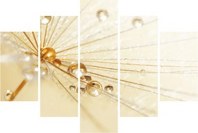 Tablou - Fotografie macro de păpădie (150x105 cm)