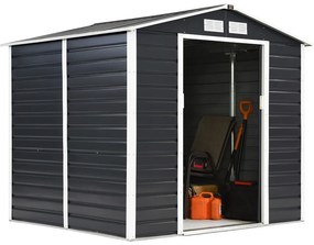 Casa de scule din metal Lahti 2,1 x 1,9 m Magazin Boss antracit