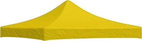 vidaXL Acoperiș pentru cort de petrecere, galben, 3 x 3 m, 270 g/m²
