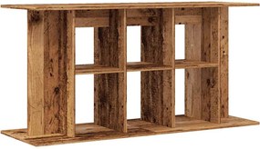 vidaXL Suport pentru acvariu, lemn vechi, 120x40x60 cm, lemn prelucrat
