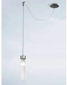 Lustră pe cablu Kolarz 6009.30161 RAGGIO 1xE14/25W/230V crom mat