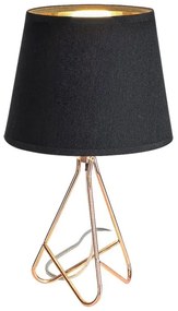 Rabalux - Lampă de birou 1xE14/40W/230V negru/auriu