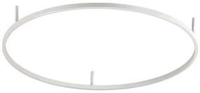 Ideal Lux - Plafonieră LED ORACLE SLIM, 53 W, 230 V, 4000 K, Ø 90 cm, alb