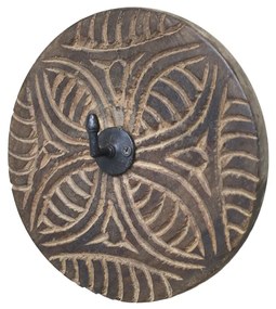 Cuier, din lemn reciclat, pentru decor, Grimaud - Ana