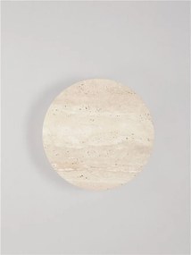 Aplica perete din travertin cu lumina ambientala VIANO 23cm