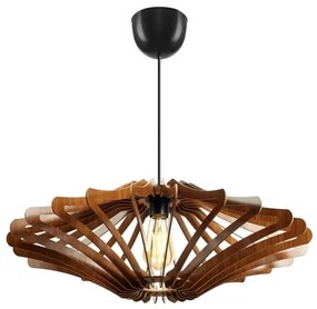 Lustră pe cablu 1xE27/60W/230V maro d. 47 cm
