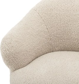 Fotoliu design elegant LUX Moretti, brisbane crem 115529 HZ