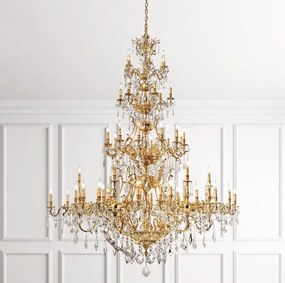 Candelabru XXL 60 brate LUX cu cristale Scholer, Versailles