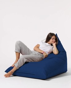 Fotoliu puf pentru grădină Pyramid Big Bed Pouf - Dark Blue