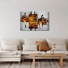 Tablou - Motiv cultura africană (90x60 cm)