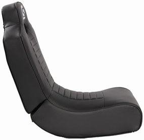 Fotoliu gaming, design ergonomic, spatar rabatabil, material PU, Negru