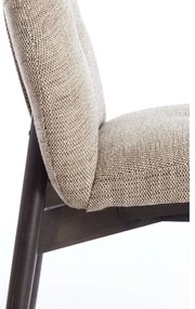 Set de scaune de sufragerie bej 2 buc. tapițat Sinosa – Light &amp; Living