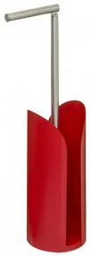 Suport hartie igienica Red Mi, otel, L. 15 x P. 15 x H. 59 cm