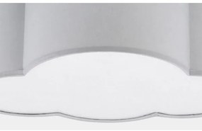 Plafonieră pentru copii CLOUD MINI 2xE27/15W/230V gri