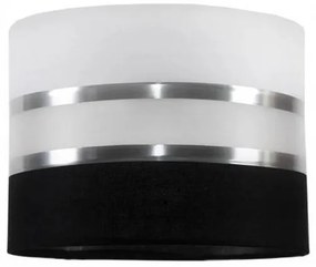 Lustră pe cablu CORAL 2xE27/60W/230V alb-negru