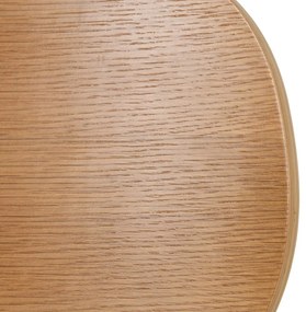 Scaune de dining maro/în culoare naturală 4 buc. Cleo – Ixia