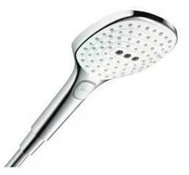 Para de dus Hansgrohe Raindance Select E120 crom - alb 3 functii