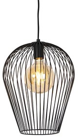 Lampă suspendată de design negru - Wire Ario