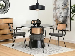 Scaun Cleo (grafit + negru). 1110977