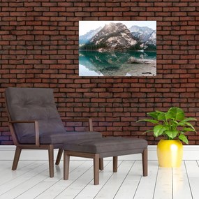 Tablou cu lac montan (70x50 cm)