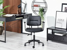 Scaun Henro (nuc închis + negru). 1109943