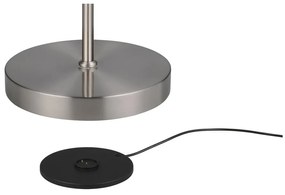 Lampadar argintiu LED (înălțime 160 cm) Moreno – Trio