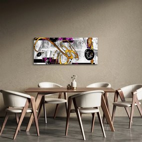 Tablou abstracției (120x50 cm)