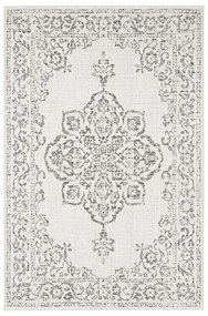 Covor de exterior NORTHRUGS Tilos, 120 x 170 cm, gri - crem