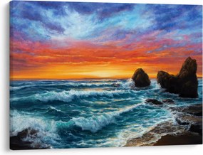 Tablou - Apus de soare (70x50 cm)