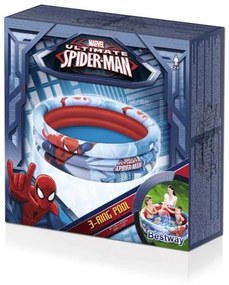 Piscina gonflabila pentru copii, rotunda, 122x30 cm, bestway spider-man