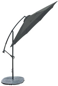 Umbrelă de soare de gradina Regano, gri