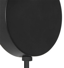 Aplica cu spot directionabil design nordic Matis negru